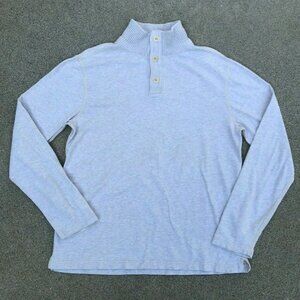 GAP Beige Long Sleeve Henley Pullover Sweater M​​​​​​​